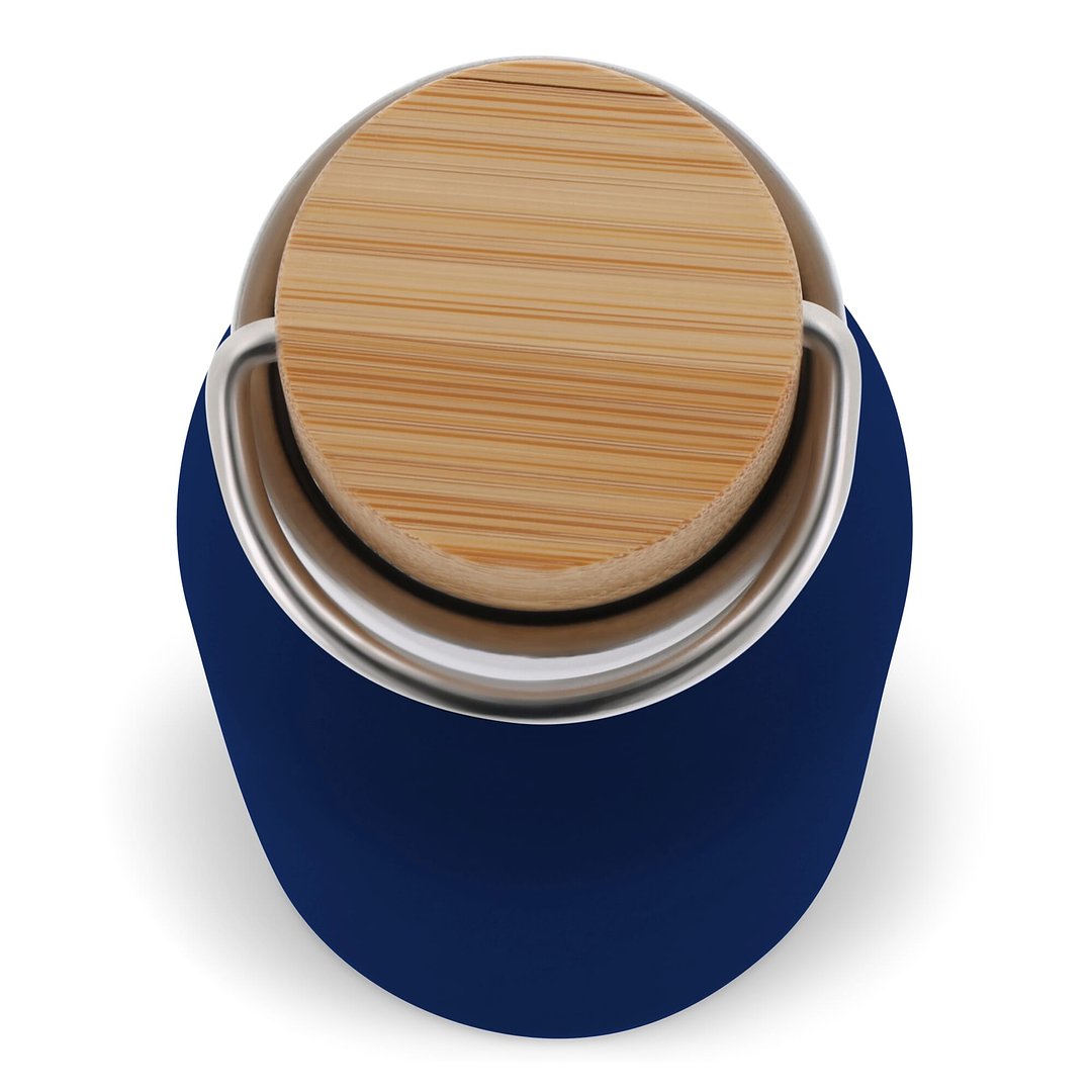 Isolier-Flasche mit Bambusdeckel, 500ml Miriori