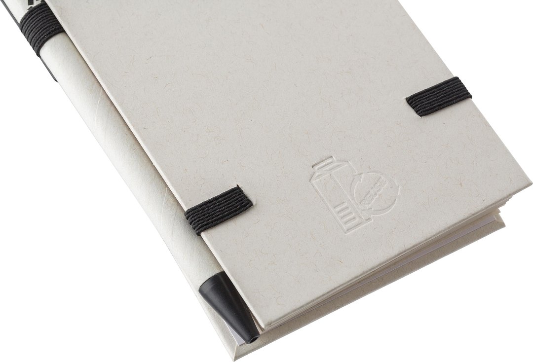 Notizbuch aus recyceltem Milchkarton Lorina