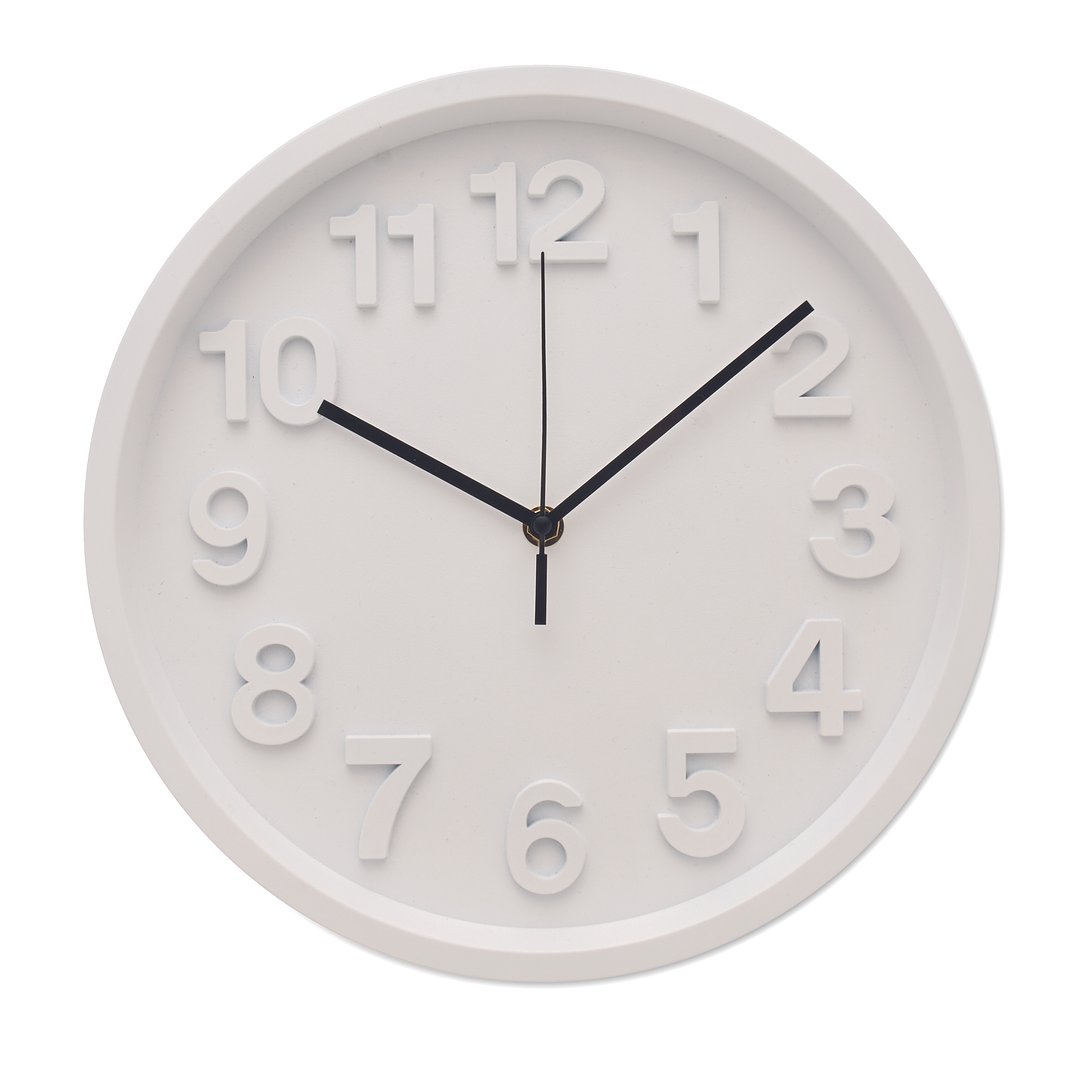 Wanduhr aus PP Nettato