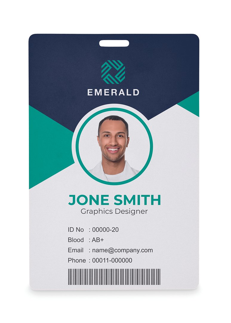 Lanyard-Ausweis 120 x 80 mm Eliuli