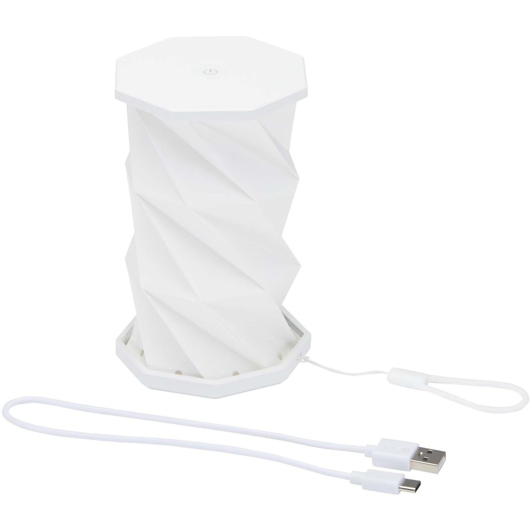 Klappbare Tischlampe aus recyceltem Kunststoff - Anst