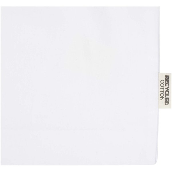 140 g/m² Baumwoll Tragetasche mit Seitenfalten aus GRS recycelter Baumwolle - Aitan