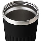 Recycelter Edelstahl-Reisebecher (400 ml) Warlep