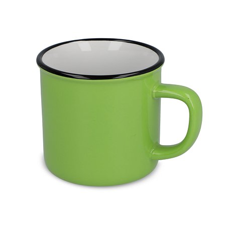Emaille-Stil Keramikbecher 280ml Fadivik
