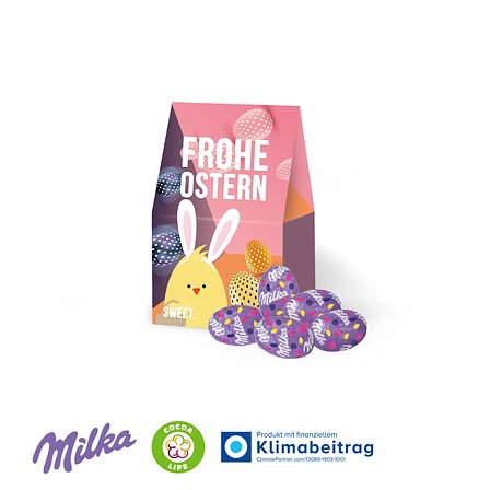 Businesspräsent „Selection Mini“ mit Milka Alpenmilch Eier