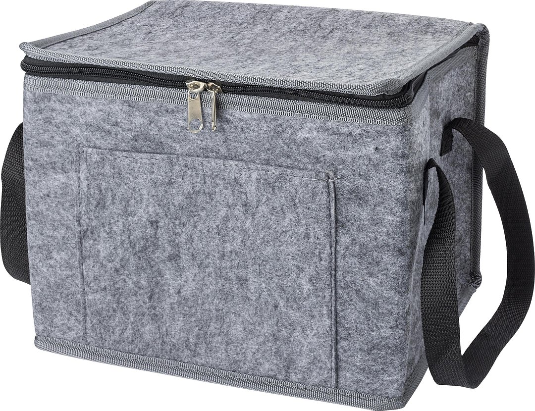 Kühltasche Rueld | Recycelter Filz | Aluminiumfolien-Innenfutter