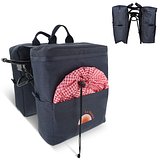Picknick-Doppel-Fahrradtasche aus R-PET-Material Emenjan