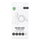 Mr. Bio Long Multi-Kabel für Apple/Samsung Watch 1 Meter Elinat