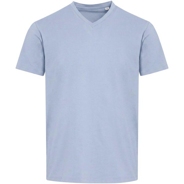 Kurzärmeliges T-Shirt V-Ausschnitt aus 200 g/m² Bio Baumwolle (OCS), unisex - Benina