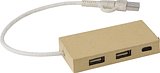 USB-Hub aus Aluminium und recyceltem Papier Olfräna