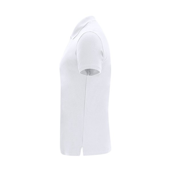 Erwachsene Frauen Weiss Polo-Shirt Idles