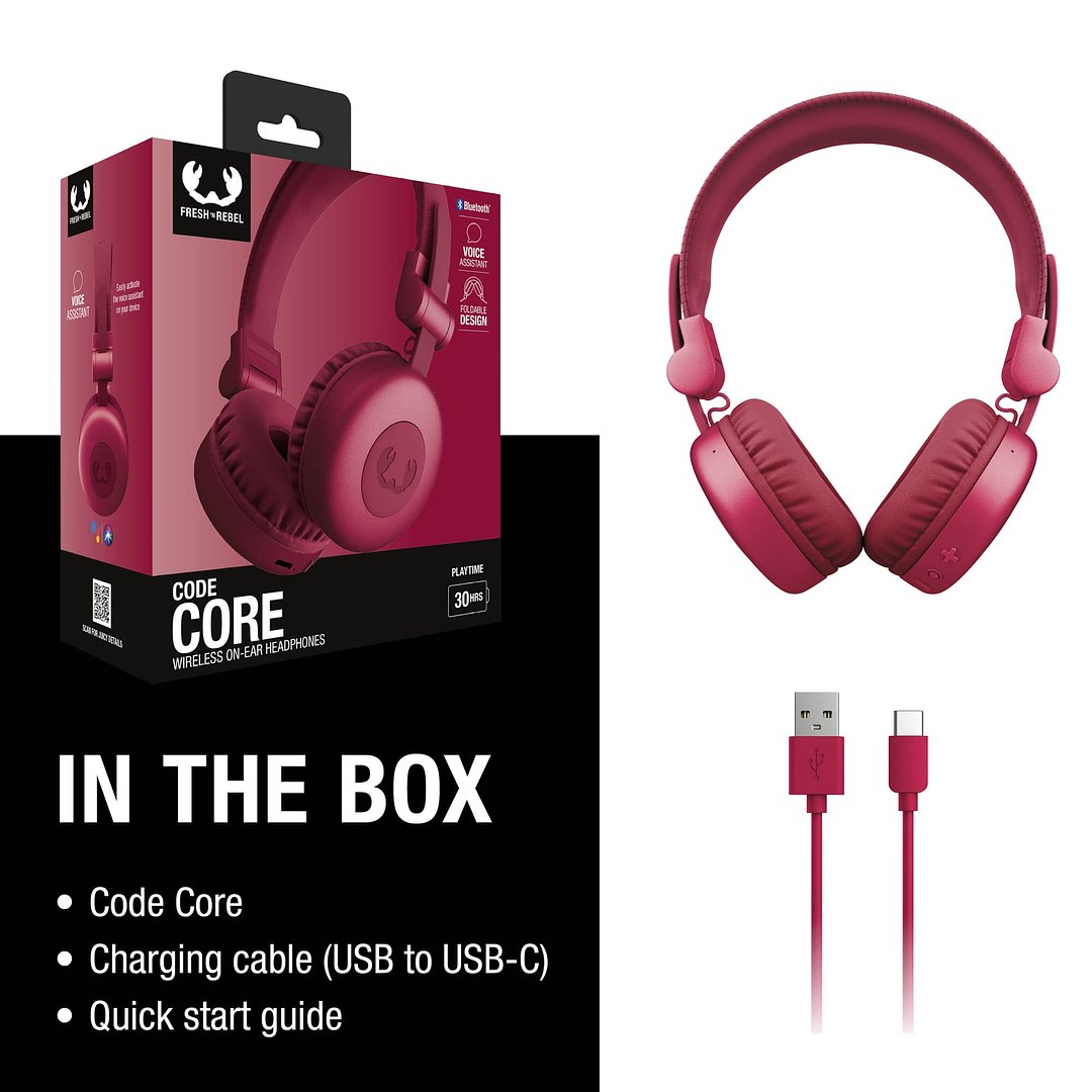 Code Core-Wireless on-ear Headphone Inatiana
