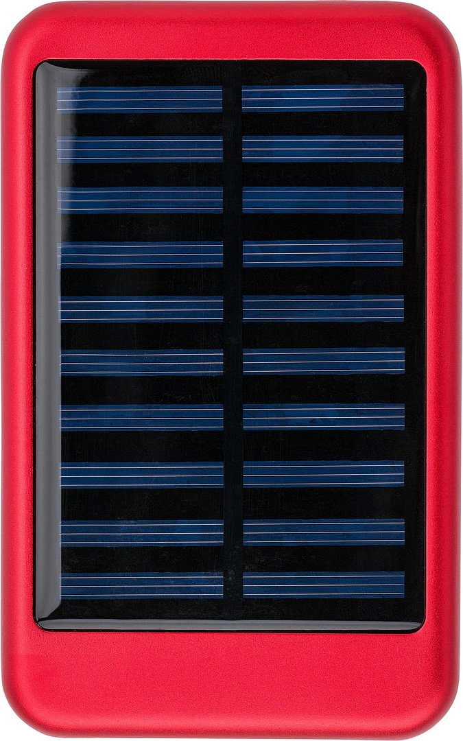 Aluminium Solar-Powerbank Buori