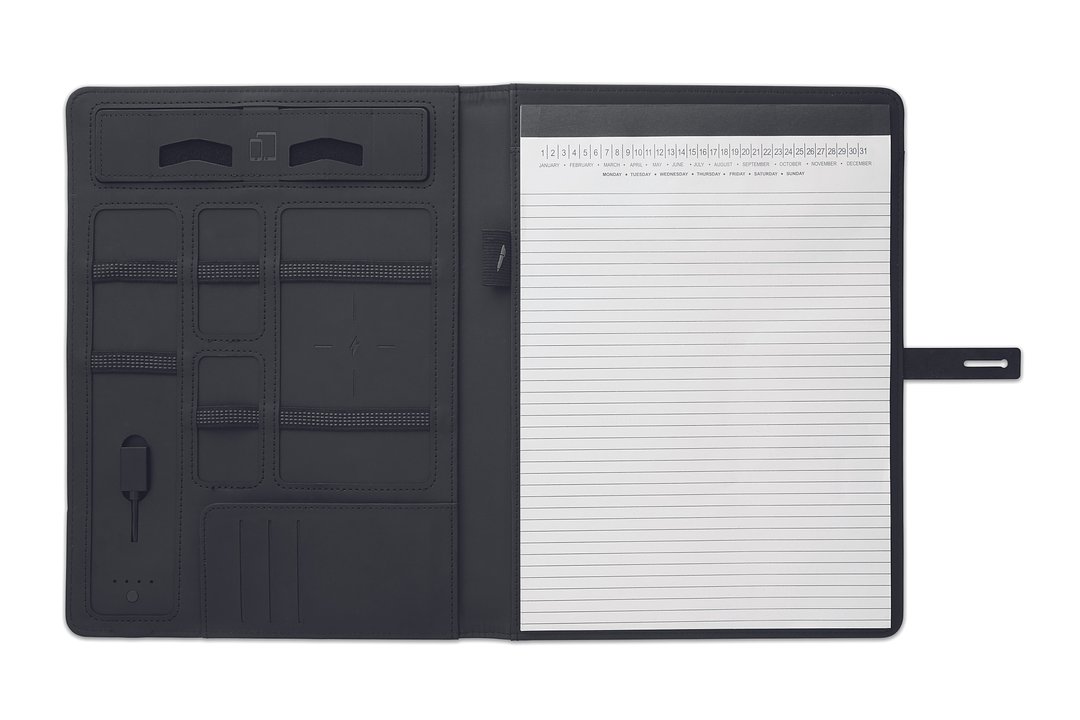 DIN A4 Portfolio & Ladestation Gillia