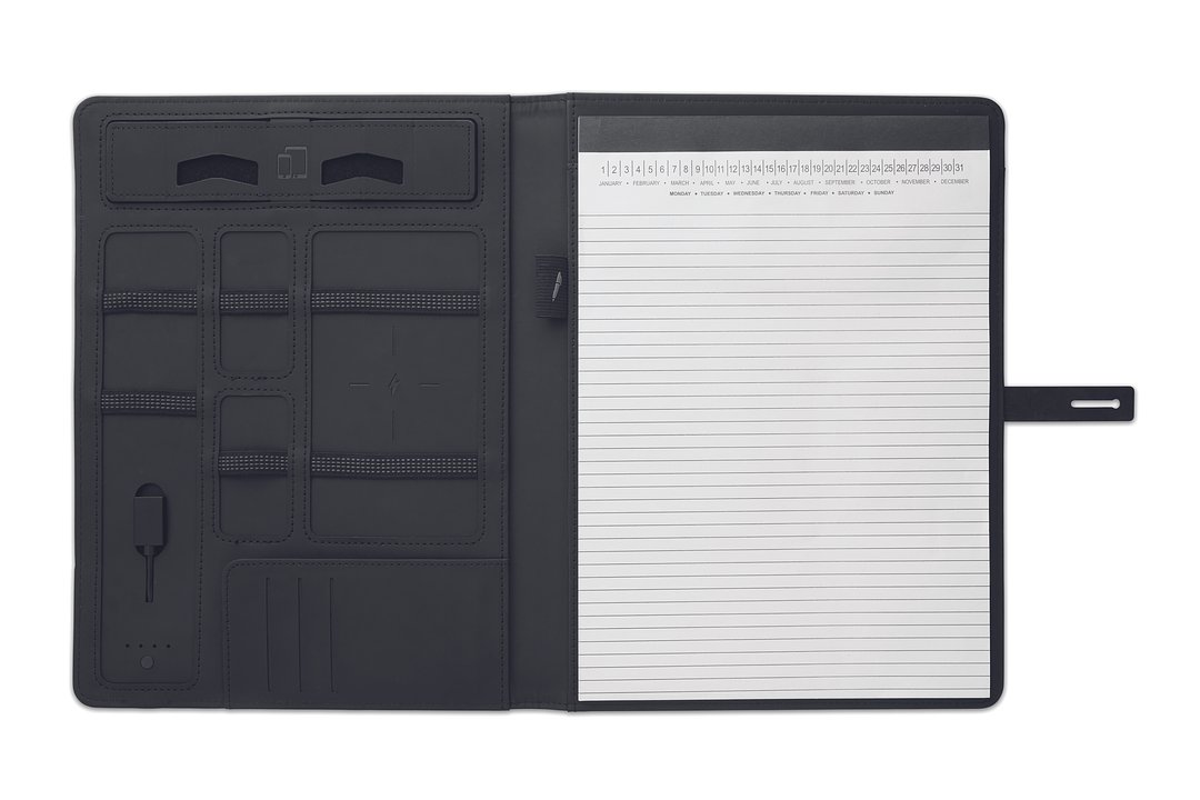 DIN A4 Portfolio & Ladestation Gillia