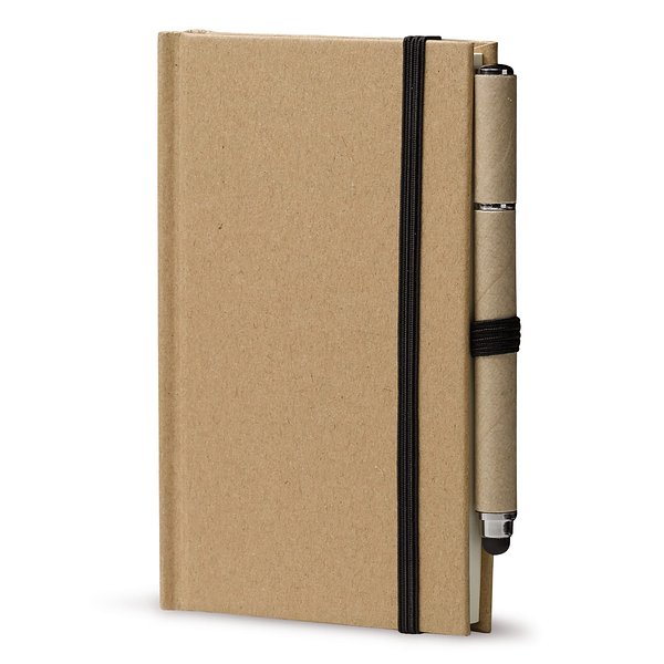 Karton Notizbuch A6 + Stift Trikt