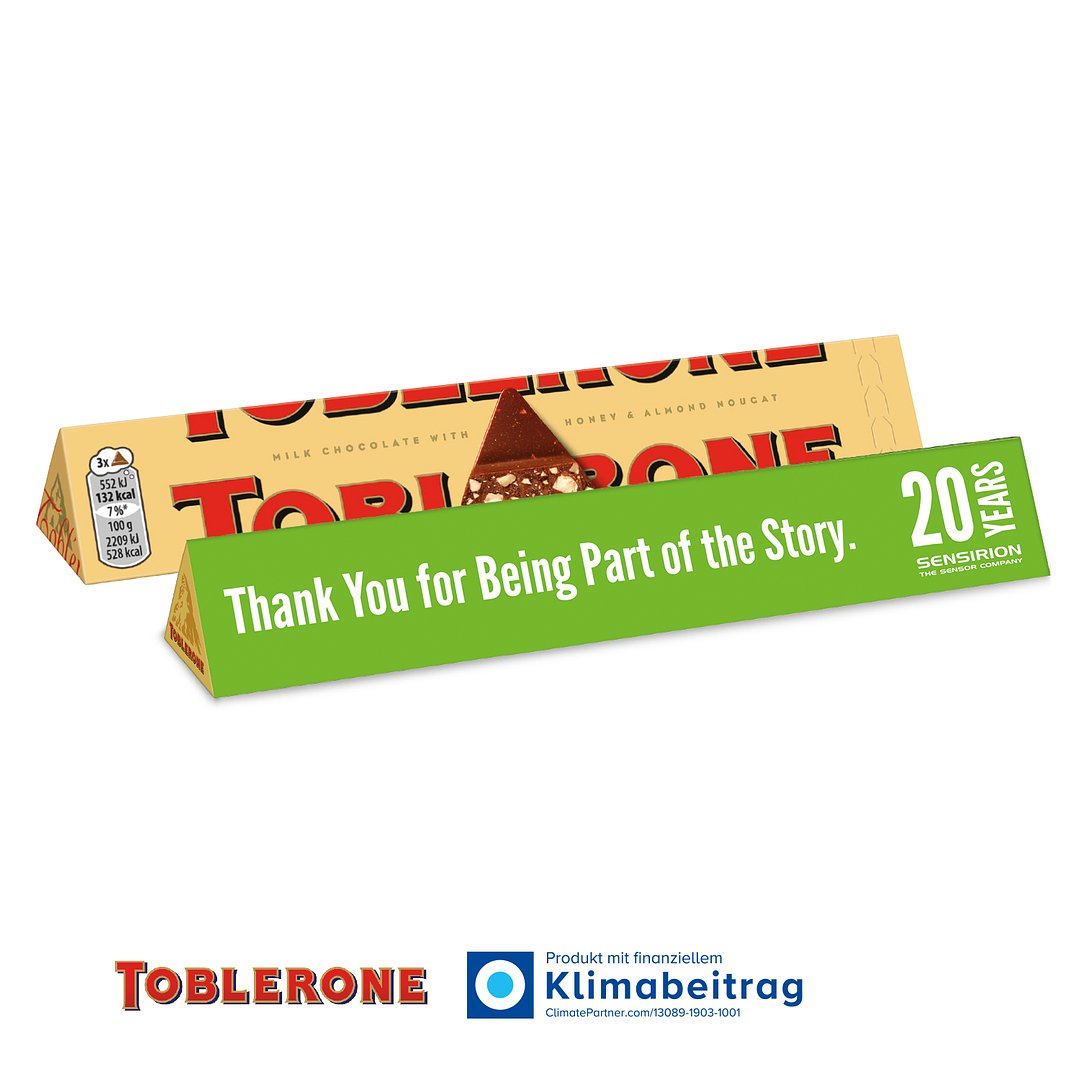 TOBLERONE Riegel im Werbeschuber, 100 g