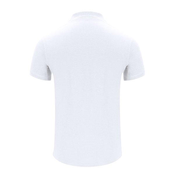 Erwachsene Weiss Polo-Shirt Idlin