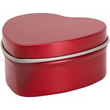 Herzförmige Zinnkerze mit Vanille Duft - Giun