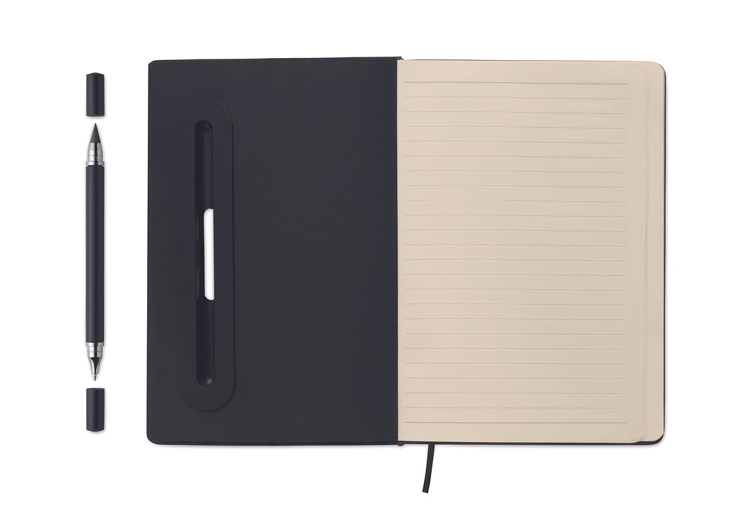 DIN A5 Notizbuch RPET Stiani