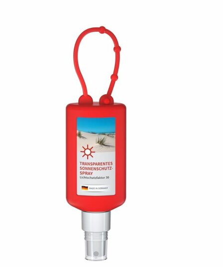 bedruckbarer Sonnenschutz Spray LSF 30 rPET