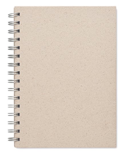 DIN A5 Notizbuch Graspapier Lolfena