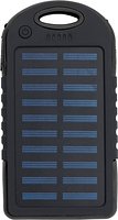Gummierte ABS Solar-Powerbank Giannep