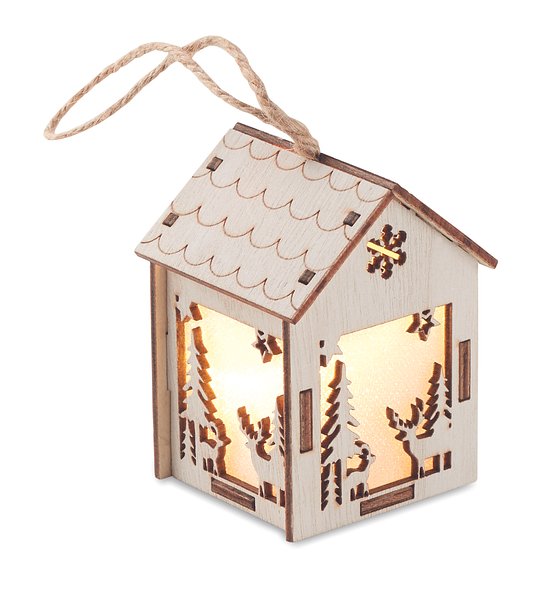 Anhänger Haus mit Licht Altix