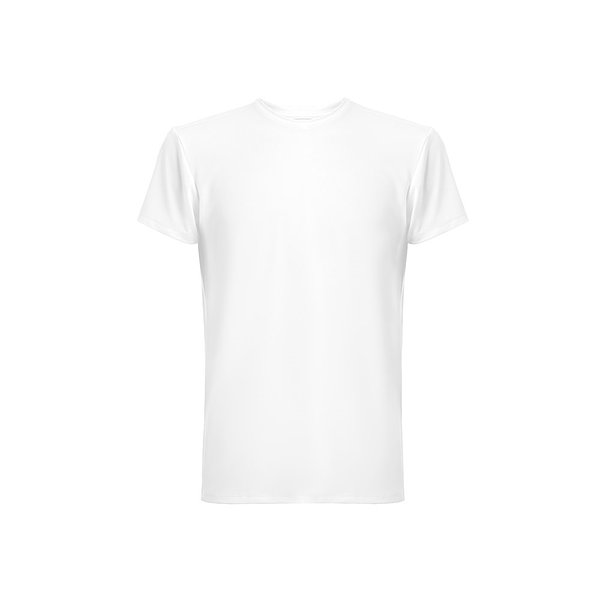T-Shirt aus Polyester und Elastan. Weisse Farbe Regik