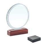 Runder Pokal Kristallglas Chasper