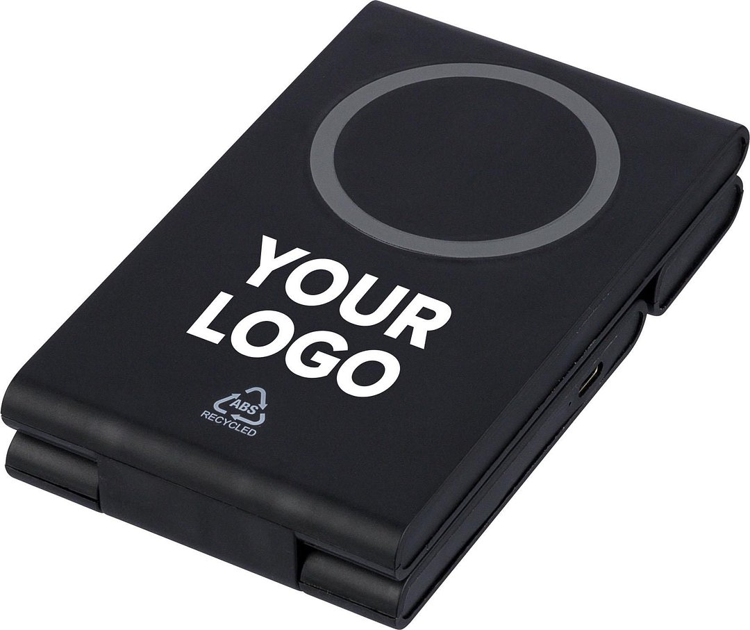 Recyceltes ABS 3-in-1 magnetisches kabelloses Ladegerät Stiana