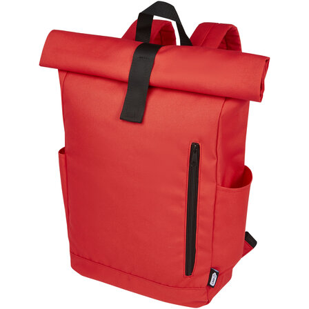 15,6" GRS RPET Roll-Top Rucksack 18 L - Maschtian
