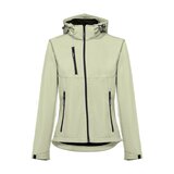 Softshelljacke für Damen, mit abnehmbarer Kapuze Badala