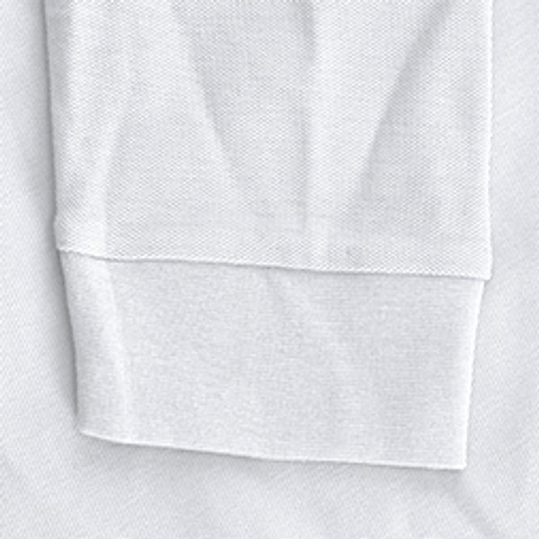 Erwachsene Weiss Polo-Shirt Idlot