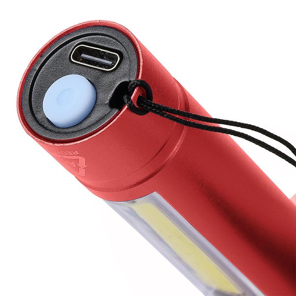 Taschenlampe aus recyceltem Aluminium COB Jovignas