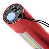 Taschenlampe aus recyceltem Aluminium COB Jovignas