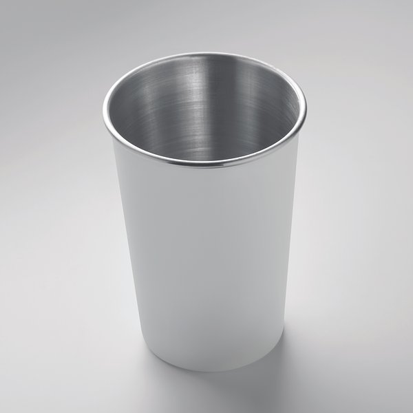 Becher recycelter Edelstahl Hascht