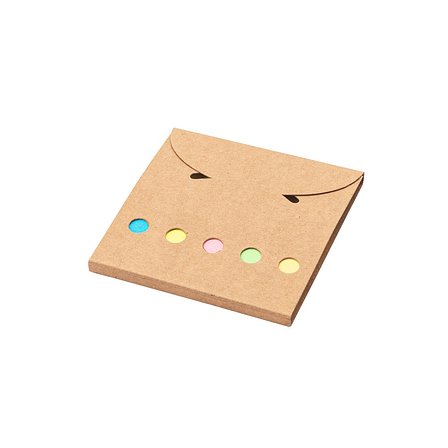 Büroset 2-in-1- aus 100 % Recyclingpapier mit 6 Haftnotizblöcken Chlitas