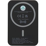 15 W 5.000 mAh magnetische kabellose Powerbank mit 20 W PD aus recyceltem Kunststoff - Vichtans