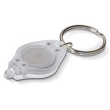 Schlüsselanhänger mit Mini-Taschenlampe Vers