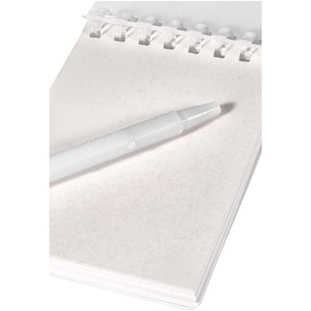 Mini Recyceltes Outdoor-Softcover Notizbuch und Kugelschreiber Set (schwarze Mine) - Minel