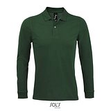 Männer Long-Sleeve Polo 180g Cilgian