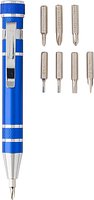 Taschenlampe und Schraubendreher Nelvezian | Aluminium | 2-in-1