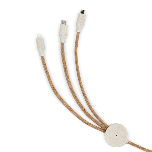 Cork 3 in 1 PD charging & data cable Gritti