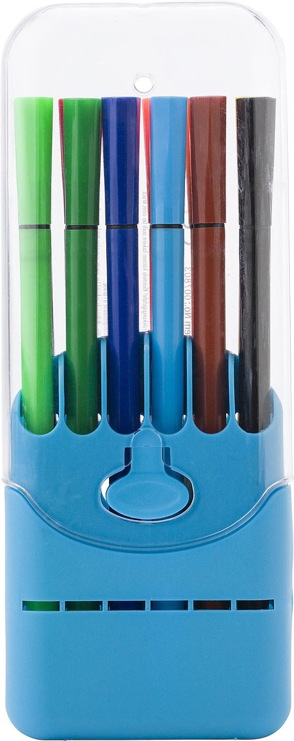Filzstift-Set aus Kunststoff Divandi