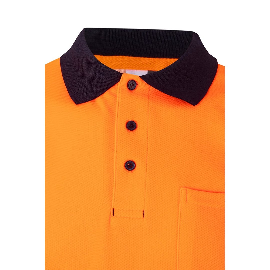 Zweifarbiges Piqué-Poloshirt (150g/m²) mit kurzen Ärmeln, aus Baumwolle (55%) und Polyester (45%) Lixja