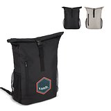 R-PET 600D Rolltop Fahrrad-Rucksack 20L Helver