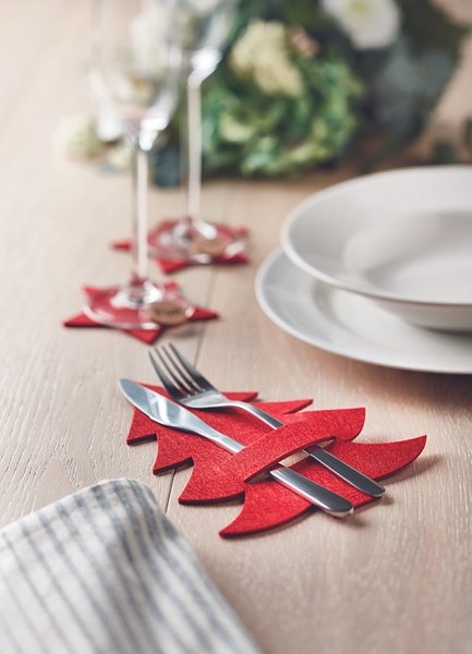 Besteckhalter-Set RPET-Filz Adivich