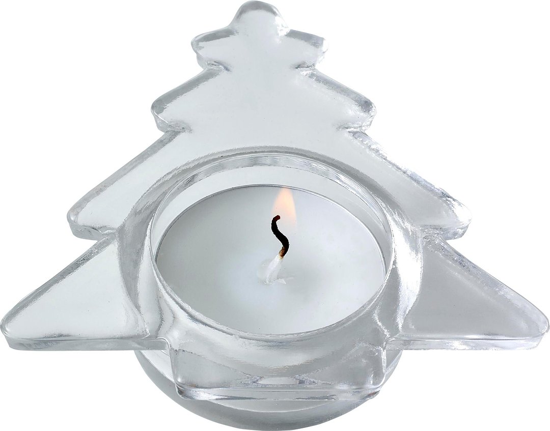 Teelichthalter aus Glas Ursicat