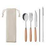 Besteck-Set Edelstahl Leycien